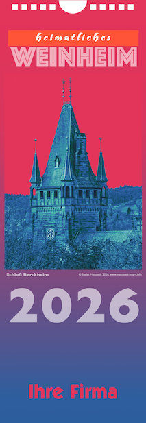 Weinheimer Wahrzeichen Kalender 2026